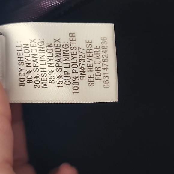 Croft & Barrow Pink and Purple Bikini Top - Picture 5 of 6